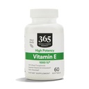 365 door Whole Foods Market, Vitamine E 1000 IE, 60 Tellen