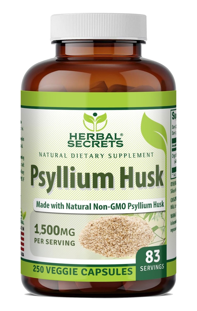 Kruidengeheimen Psyllium Husk Supplement 