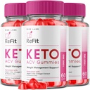 labos de taille - Réfit Keto ACV Gummies pour la perte de poids avancée avec vinaigre de cidre de pomme, supplément, aide à réduire la graisse Belly, pour la force supplémentaire (180 Gummies)