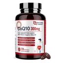 NATURE TARGET CoQ10-300mg-Softgels + PQQ met Organic-Olive-Oil - High Absorptie-Coenzyme-Q10 - Antioxidant-for-Heart-Health and Immune Support, Energy Production, 120 Servings