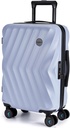 BAGSMART Carry On Bagage 22x14x9 Airline goedgekeurd, PC Hardside Suitcase, 20 Inch Carryon met Spinner Wheels, Travel Bagage Lichtgewicht rolkoffers voor mannen Vrouwen (Paars)