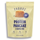 Proteïne pannenkoekenmix en eiwit wafelmix door Phoros Nutrition, 30 g eiwit, lage kool, hoog eiwit, Keto-vriendlijk, Wei eiwit, hele granen Haver, hele tarwe pannenkoeken, Voeg gewoon water (botermelk)