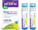 Boiron SleepCalm Kids Slaaphulp voor diepe, ontspannende, rustgevende nachtrust - Melatonine-Free en Non Habit-Forming - 2 Tellen (160 Pellets)