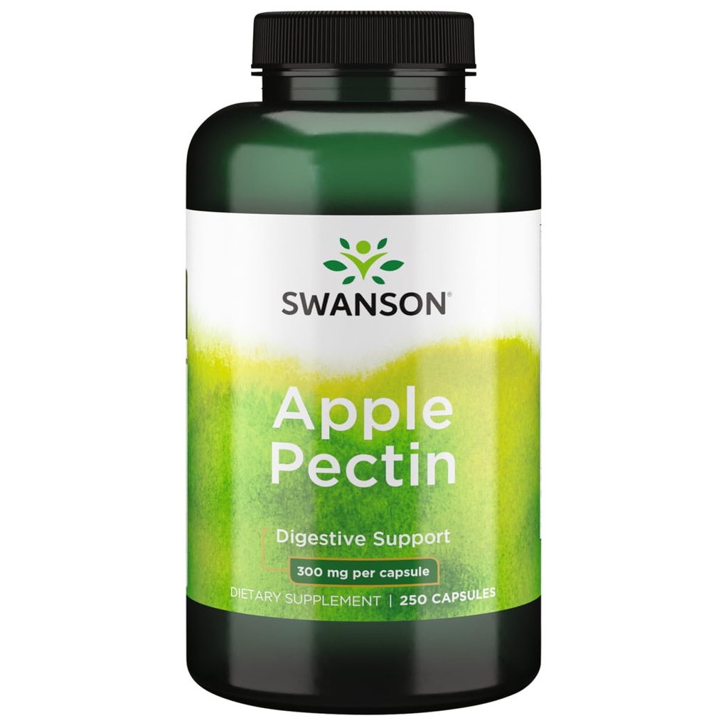 Swanson Apple Pectin 300 Milligrammen 250 Capsules