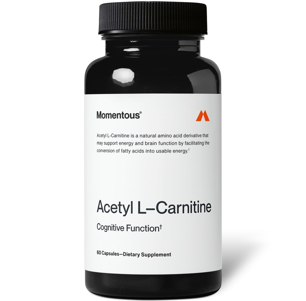 Momentus Acetyl-Carnitine - NSF gecertificeerd voor Sport - 60 Servers