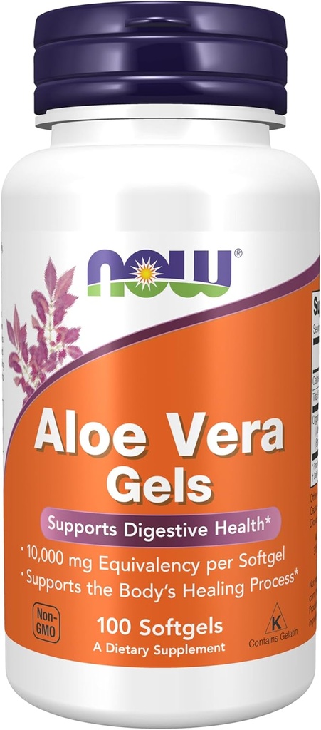 NU Aloë Vera Gels, 10000mg, 100 Softgels (verpakking van 3)