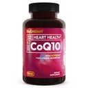 BioEmblem CoQ10 met BioPerine - 200mg Softgels, Hoge Absorptie - Co-enzym Q10 Antioxidant voor energieproductie, Hartgezondheid - Natuurlijke Vorm, Non-GMO CoQ10 Supplement - 90 Tel.