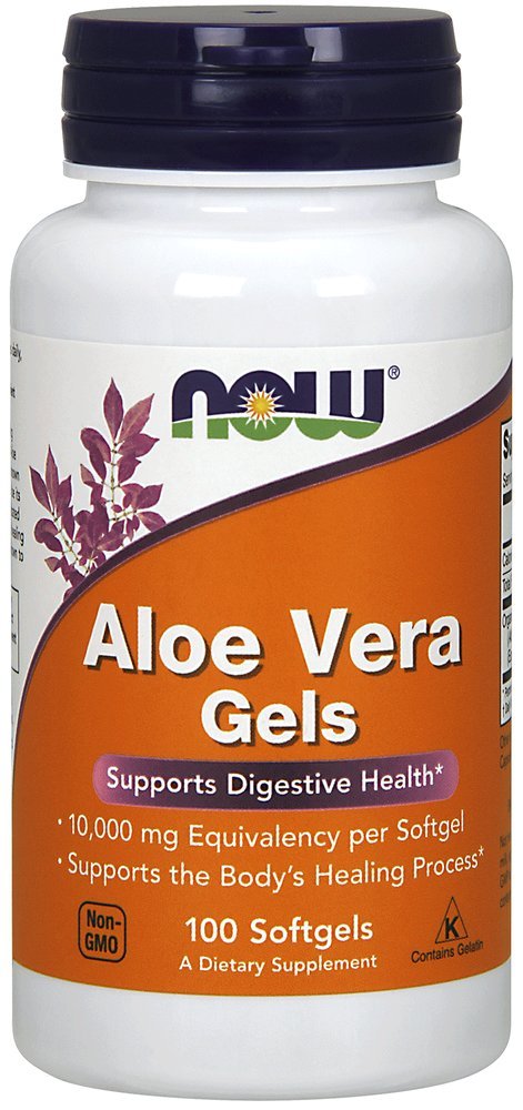Nourriture Aloe Vera, 100 Softgels