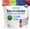 Nutricost Elektrolyten Complex, Variety Pack Flavored, 40 Stickpacks - Advanced Hydration Complex