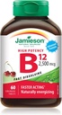Jamieson Vitamine B12 2.500 mcg(METHYLCOBALAMIN), 60 Sublinguale tabletten