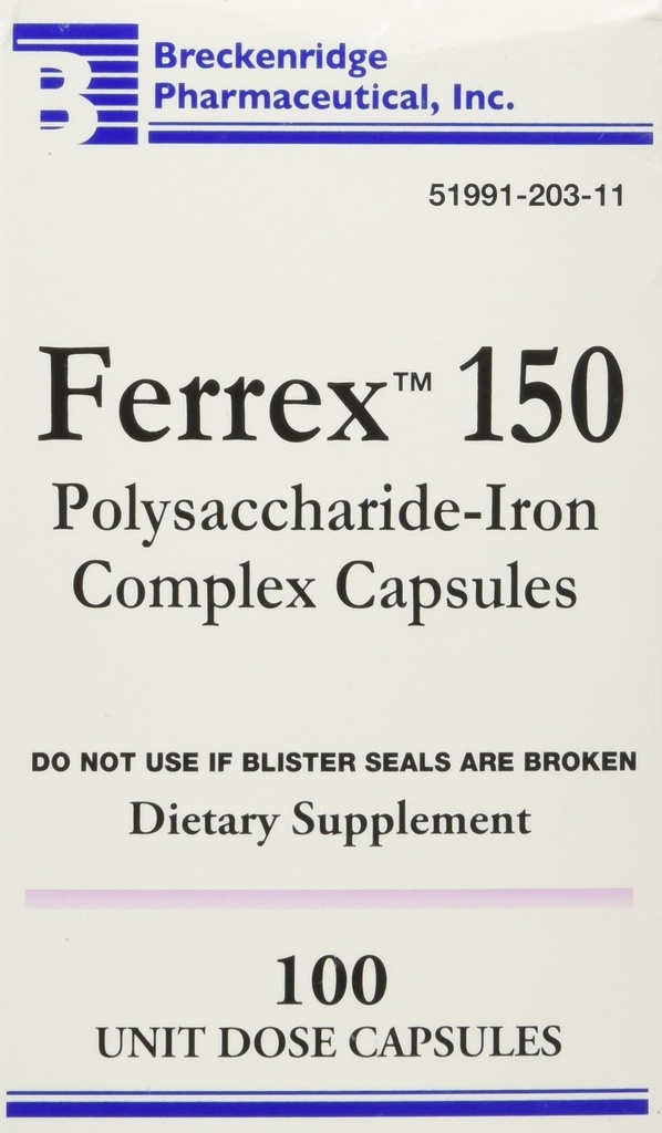 FERREX 150 CAPS ***BRE Grootte: 10X10 UD