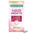 Nature's Bounty Optimale oplossingen Hair Growth Supplement met Biotine, Haargroei Vitaminen met Biotine Silicium & Arginine, 1 per dag, 30 capsules, één maand levering