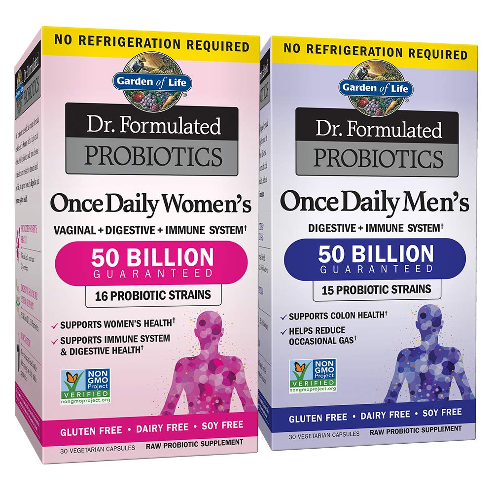 Garden of Life Probiotic Bundle: Dr. Formulated Once Daily Women