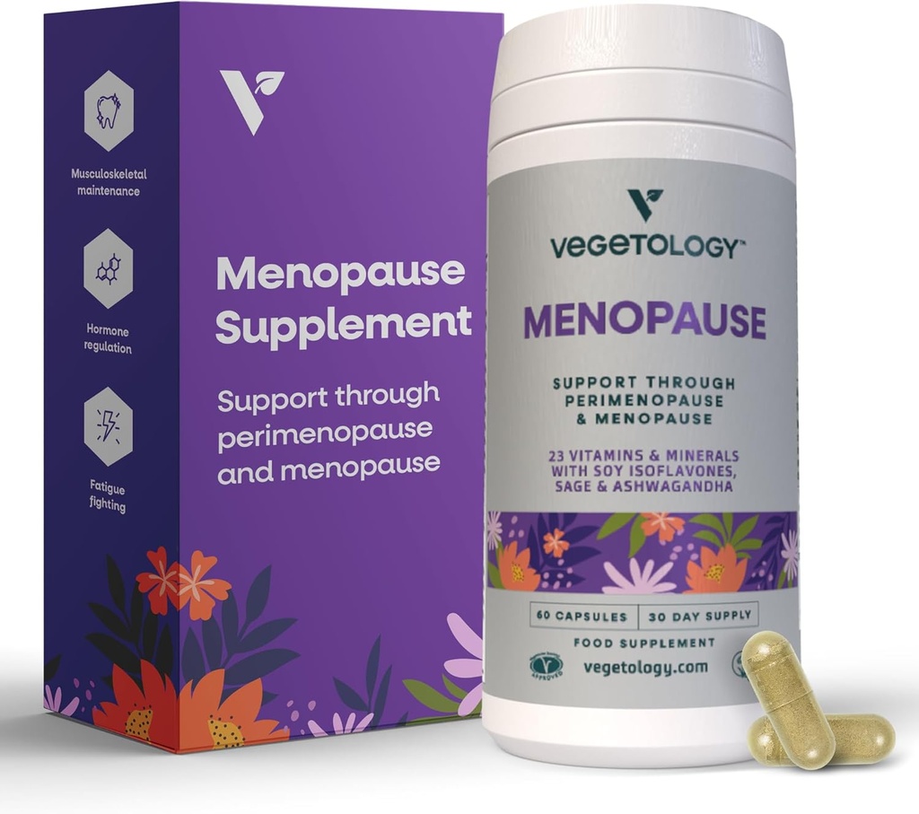 Veganistische Menopauze Supplementen (60 capsules) 