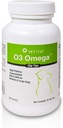 VetOne: O3 OmegaTM Clip Tips Voedingssupplement met Omega 3 vetzuren - middelgrote en grote honden (60 tellen fles)