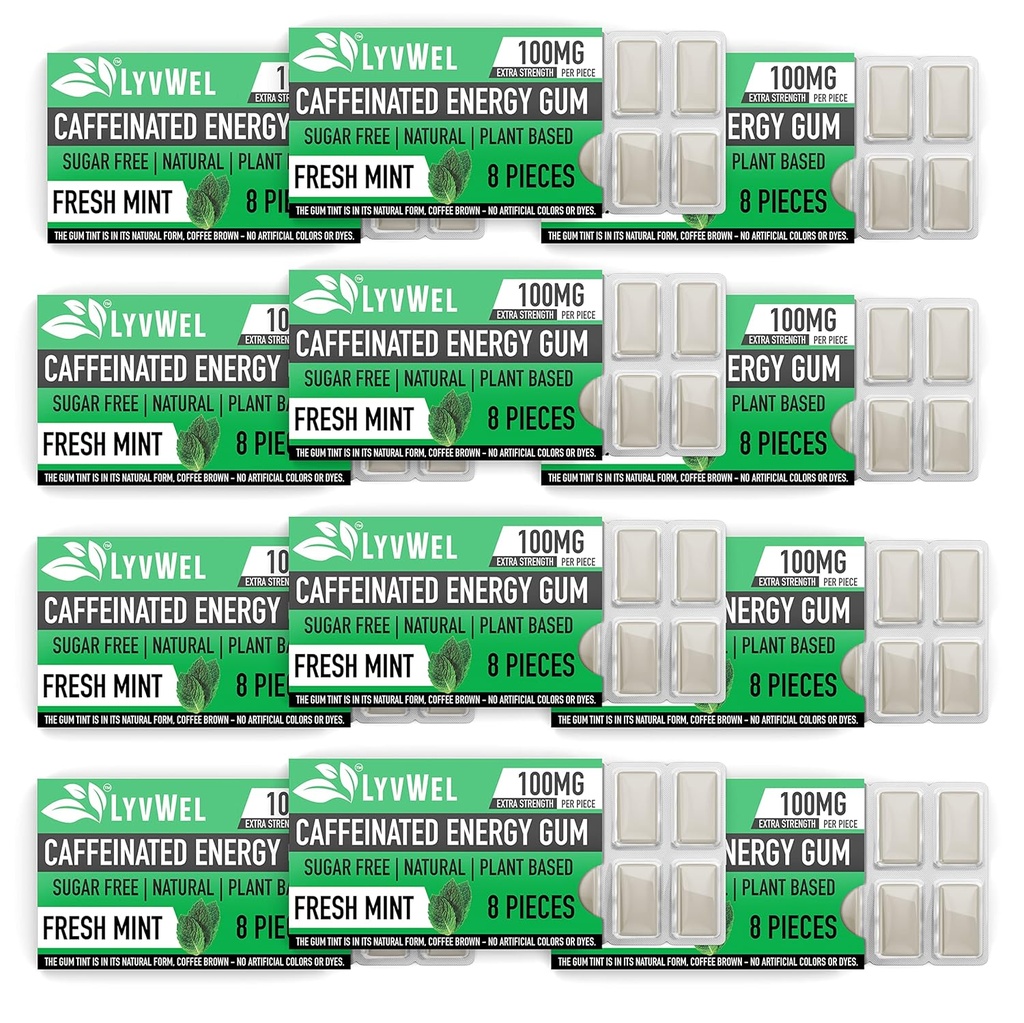 LyvWel Energy Gum 