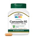 21e eeuw Curcumin 95 Kruidensupplementen, 45 Tel (22757)