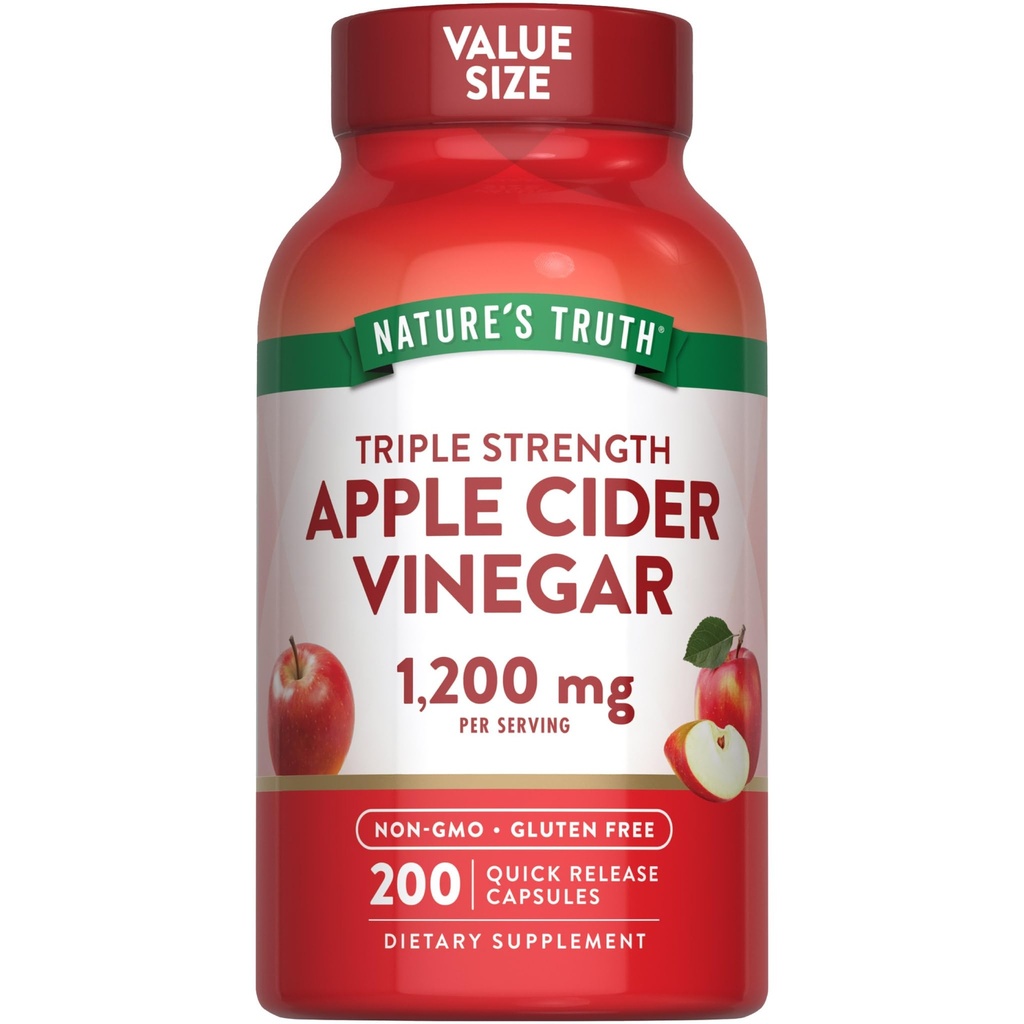 De waarheid van de natuur Apple Cider Vinegar Capsules 