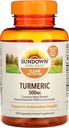 Sundown Kurkuma Supplement, 500 mg, Ondersteunt Antioxidant Health, 140 Capsules