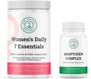 Vrouwendag 7 Essentials & Adaptogen Complex Bundle - Complete Multivitamine Pack met Stress Adaptation Ondersteuning voor de optimale gezondheid van vrouwen