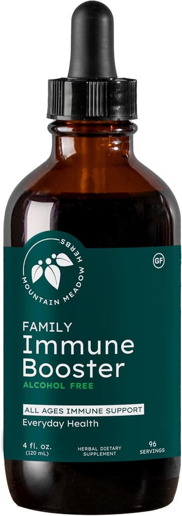 Mountain Meadow Herbs Familie Immune Booster Extract met Sambucus Vlierbes en Echinacea 