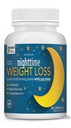 Maximum Slim Nighttime Weight Support – Gentle Fat Burning & Sleep Aid – Mangue africaine, Resvératrol et Thé Vert – Non-OGM, Vegan, 60 Capsules
