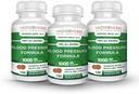 Formule de pression artérielle à base d'herbes ayurvédiques pures formulée cliniquement (3 paquets)