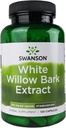 Swanson White Willow Bark Extract - Bevordert Joint Support and Muscle Relief - Gestandaardiseerd tot 15% Salicine - Natural Supplement with No Momach Irritation - (120 Capsules, 500mg Elk)