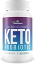 Keto Probiotic - 40 Miljard Cfu - Bevorderen van de spijsvertering, de gezondheid van de immuunsysteem, & Gut Health - Keto Friendly Probiotic - Full Body Keto Cleanse Aid - Verminderde opgeblazenheid - Keto Probiotica voor mannen en vrouwen