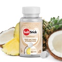 SaltStick Electrolyte FastChews - 60 Coconut Ananas Kauwbare Electrolytes - Zout tabletten voor hardlopen en hydratatie, Electrolyte Kauwen - 60 Tellen