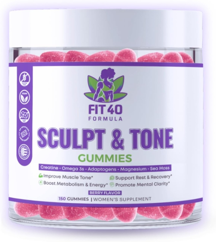 Beeldhouwwerk & Tone Gummies for Women 40+ 