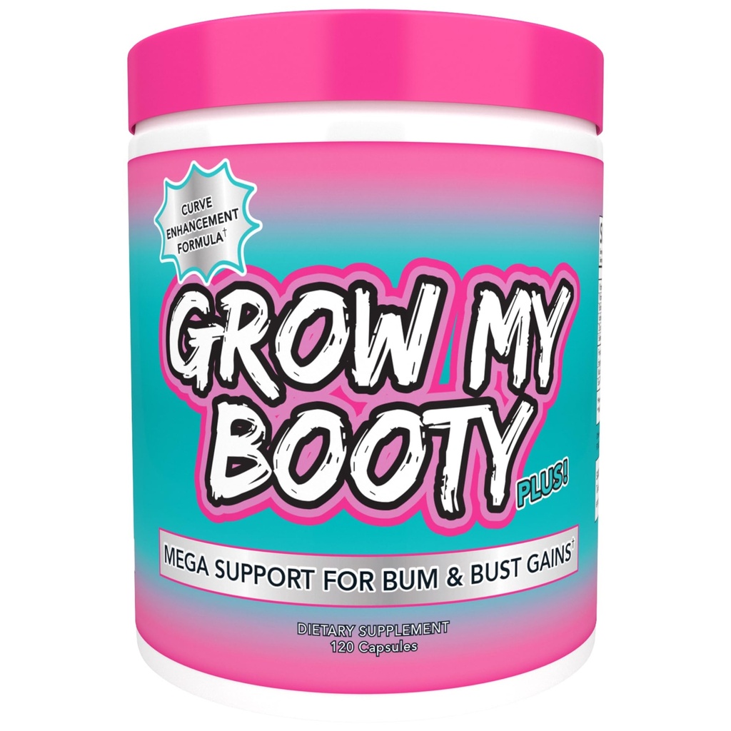 SPAZMATIC Grow My Booty Plus Butt Enhancement Booty Pillen - Mega Booty en Bust snelle groei formule Glute Booster