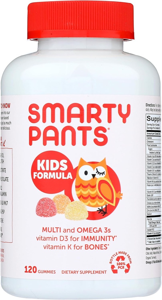 ÉCHANTILLONS Enfants Complète 120 Gummies, 120 CT
