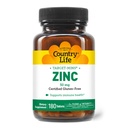 Pays Vie Cible-Mins Zinc 50 mg 180 Comprimés - Suppléments de zinc pour la santé immunitaire - Zinc 50mg - Zinc Support