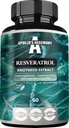 APOLLO'S Hegemony Resveratrol Hoge dosis 400 mg - 60 Vegan Capsules - 2 maanden levering - 98% Trans-Resveratrol van Japanse Knotweed Extract - Natuurlijke Antioxidant