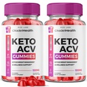 (2 Pack) Gummies Citadelle Santé Keto - Gummies Citadelle Santé Keto ACV pour la perte de poids avancée Gummies Keto Boost Corps avec supplément de vinaigre de cidre de pomme Fat Belly (120 Gummies)