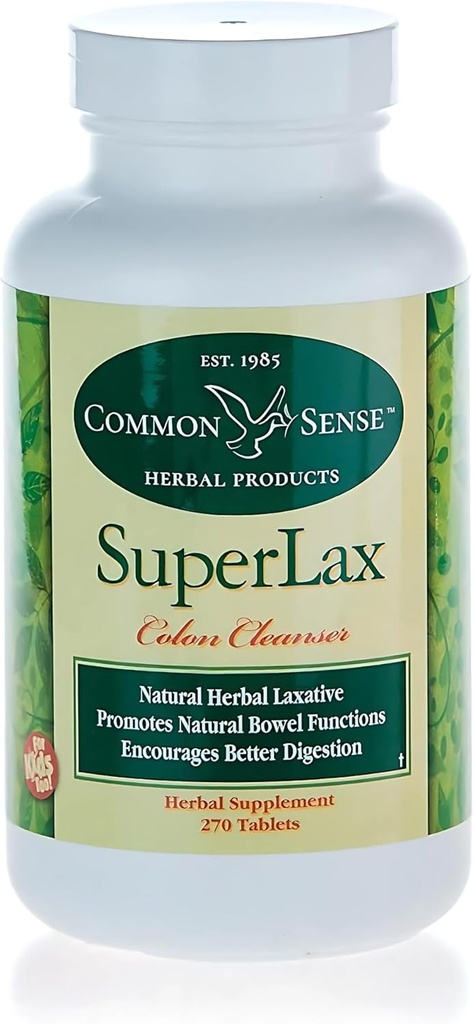 Common Sense Kruidenproducten SuperLax (270): Colon Cleanser
