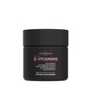 Livingood dagelijkse vitamine B-complexcapsules voor mannen en vrouwen, gemethyleerd B12 & Folaat, 11 actieve vormen waaronder B1 B2 B3 B5 B6 & biotine, glutenvrij, veganistische B-vitaminen voor haarhuidnagels, 30 capsules