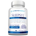 Goedgekeurde Science Sleepsyl - Slaapsupplement - Valeriaanwortel, citroenbalsem, melatonine, kamille, L-Ornithine - Vegan, 60 capsules