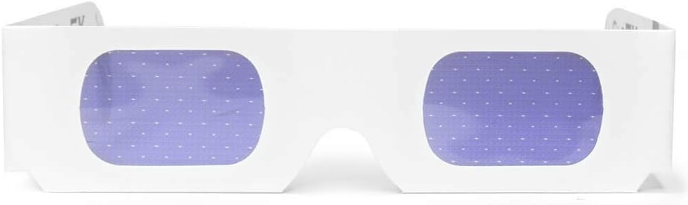 Papier Karton Diffractie glazen - Geweldig voor kerstverlichting, feesten, raves, muziekfestivals, lichtshows, vuurwerk