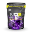 Supplément à oxyde nitrique noir IRM NO2 pour pompe, croissance musculaire, vasculaire et énergie - Powerful Stim-Free Pré-entraînement avec Citrulline (30 portions) (Black Razzy Ripped)