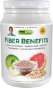 ANDREW LESSMAN Vezelvoordelen Poeder 120 Servers - Lemon-Lime, Voorzichtig, Natuurlijke Oplosbare/Onoplosbare Vezel, Promoot Regularity, Reiniging. Psyllium Husk, haver, appel, grapefruit, Guar Gum, probiotica