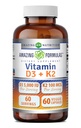 Verbazingwekkende formules Vitamine D3 5000 IE met vitamine K2 100 mcg 