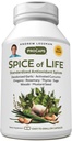 ANDREW LESSMAN Spice of Life 60 Capsules - Acht wetenschappelijk opgerichte Extracten, Concentraten. Health Promoting Spices. Knoflook, Curcumine, Oregano, Rozemarijn, Salie, Tijm, Mosterdzaad, Wasabi