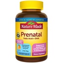 Nature Made Prenatal with Foliumzuur + DHA, Prenatale Vitamine en Minerale Supplement voor dagelijkse voedingsondersteuning, 110 Softgels, 110 Day Supply