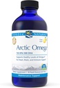 Nordic Naturals Pro Arctic Omega Liquid- Fish Oil, 745 mg EPA, 500 mg DHA, helpt handhaven gezonde Omega-3 niveaus voor hart, hersenen, en Immune Support, citroen smaak, 8 oz