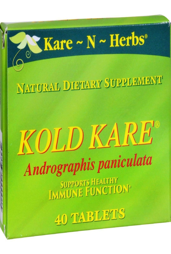 Kold Kare Daily Immune Health Function, 40 Telling 