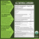 TruWild Greens Superfood Juice Powder, met 22+ Greens & Anti-Oxidants, Natuurlijke Immune, Stress, Digestie Ondersteuning Poeder, 90 Servers, 3 Pack