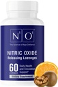 N1O1 Nitric Oxide Lozenges - 60 Count - Nitric Oxide Supplement for Heart Health, Circulation, Energy, Blood Flow, Oxygenation, Healthy Blood Pressure, Cardiovascular Support for Men & Women