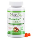 BariSlim Bariatrische vitamine D-3 Gummies - Speciaal geformuleerde Gummy Vitamine voor patiënten na gewichtsverlies Chirurgie - Gemakkelijk te grazen en te proeven fruit smaken 
